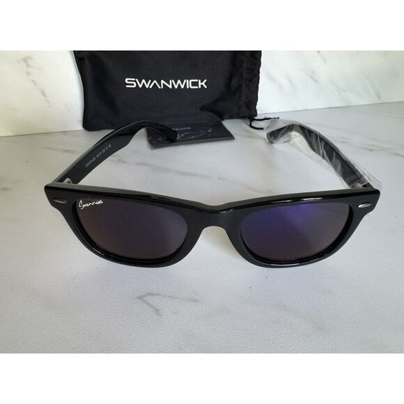 Swanwick Day Classic Sunnies Henley Black regular Glasses  Ref 1006 - Picture 5 of 6